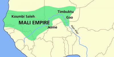 Королевство Мали карте
